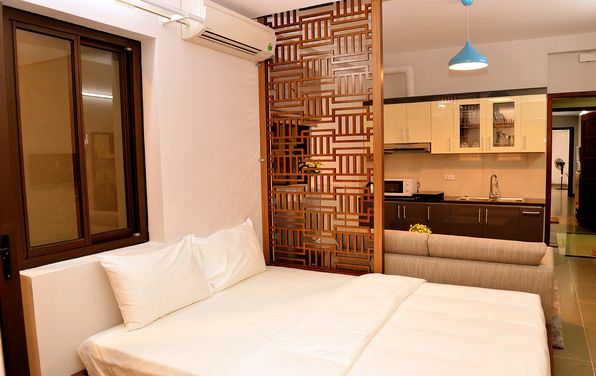 Blue Home Serviced Apartment Hanoi Exteriör bild