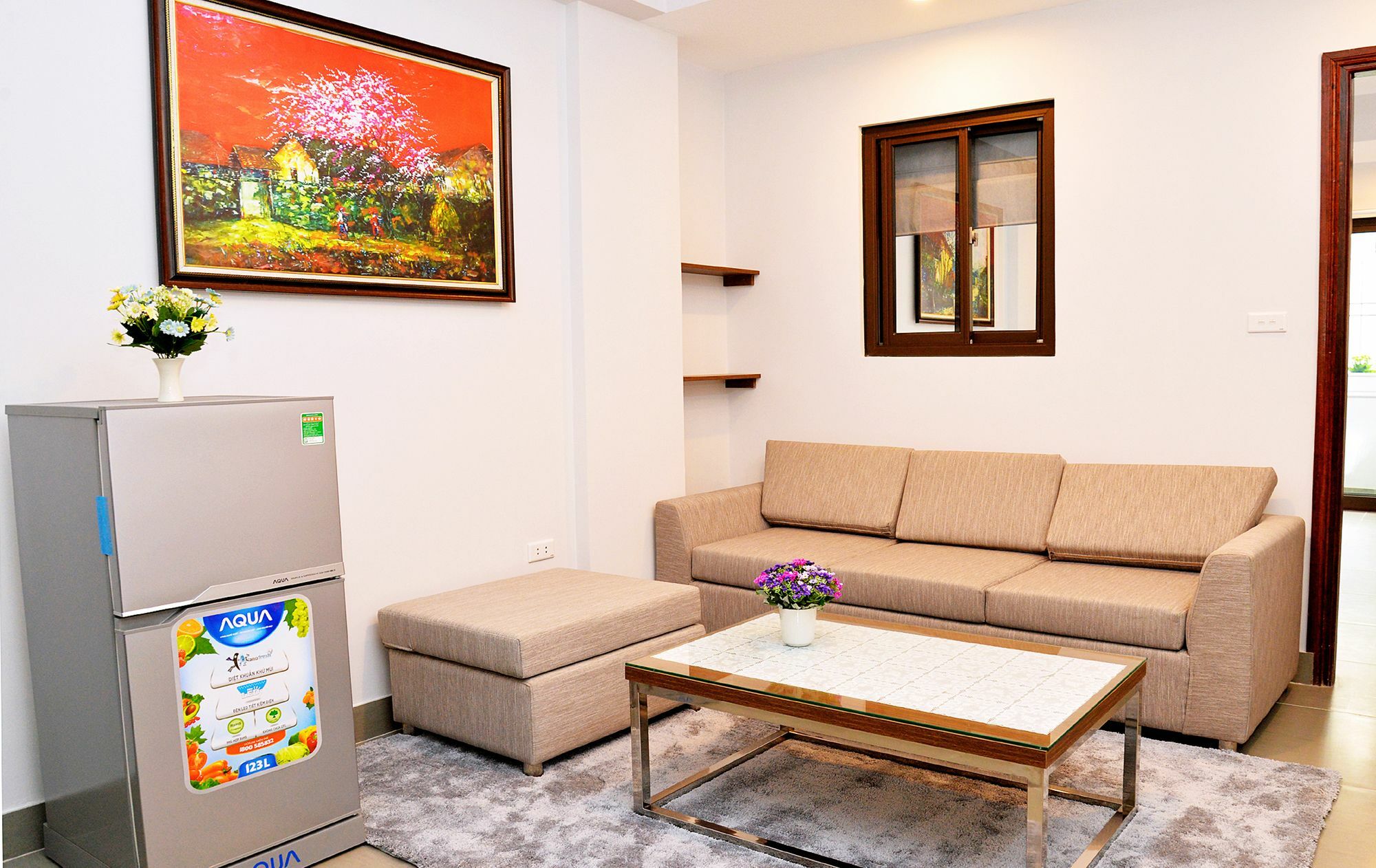 Blue Home Serviced Apartment Hanoi Exteriör bild